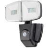 Rabalux 77012 Zlarin LED Venkovní světlo s čidlem | Přírodní bílá | 12W | Bílá | Černá