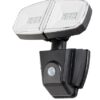 Rabalux 77012 Zlarin LED Venkovní světlo s čidlem | Přírodní bílá | 12W | Bílá | Černá