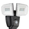 Rabalux 77012 Zlarin LED Venkovní světlo s čidlem | Přírodní bílá | 12W | Bílá | Černá