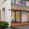 Rabalux 77012 Zlarin LED Venkovní světlo s čidlem | Přírodní bílá | 12W | Bílá | Černá