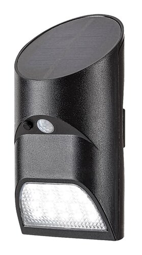Rabalux 77013 Sepik LED Venkovní světlo s čidlem | Přírodní bílá | 36W | Bílá | Černá