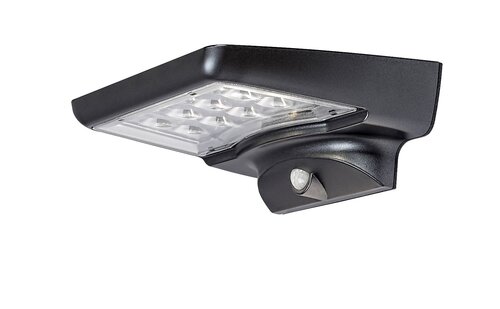 Rabalux 77014 Moselle LED Venkovní světlo s čidlem | Přírodní bílá | 4W | Černá