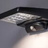 Rabalux 77014 Moselle LED Venkovní světlo s čidlem | Přírodní bílá | 4W | Černá