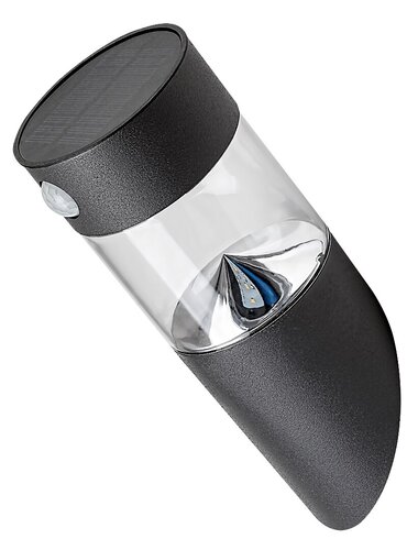 Rabalux 77015 Kapuas LED Venkovní světlo s čidlem | Přírodní bílá | 1,5W | Černá