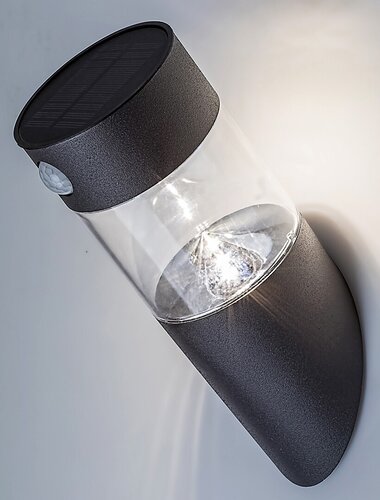 Rabalux 77015 Kapuas LED Venkovní světlo s čidlem | Přírodní bílá | 1,5W | Černá