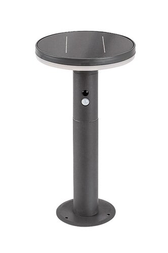 Rabalux 77018 Alaska LED Venkovní světlo s čidlem | Přírodní bílá | 10W | Bílá | Černá