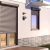 Rabalux 77019 Valpovo LED Venkovní světlo s čidlem | Přírodní bílá | 24W | Černá