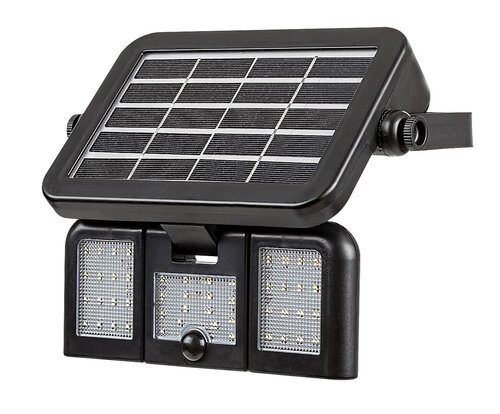 Rabalux 77020 Lihull LED Venkovní světlo s čidlem | Přírodní bílá | 9,6W | Černá