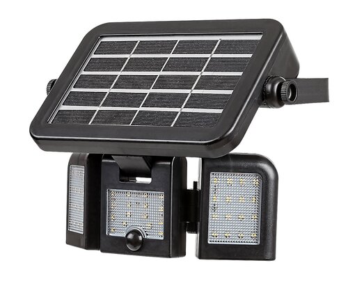 Rabalux 77020 Lihull LED Venkovní světlo s čidlem | Přírodní bílá | 9,6W | Černá