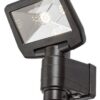 Rabalux 77021 Dojran LED Venkovní světlo s čidlem | Přírodní bílá | 5W | Černá