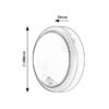 Rabalux 77028 Hitura LED Nástěnné venkovní světlo | Přírodní bílá | 1,5W | Bílá | Černá