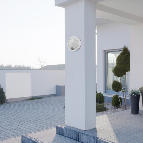 Rabalux 77028 Hitura LED Nástěnné venkovní světlo | Přírodní bílá | 1,5W | Bílá | Černá