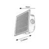 Rabalux 77034 Emmen LED Nástěnné venkovní světlo | Variabilní | Stmívatelné | 0,5W | Černá