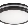 Rabalux 77035 Indre LED Stropní venkovní světlo | Variabilní | 28W | Bílá | Černá