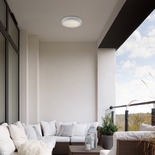 Rabalux 77036 Indre LED Stropní venkovní světlo | Variabilní | 28W | Bílá