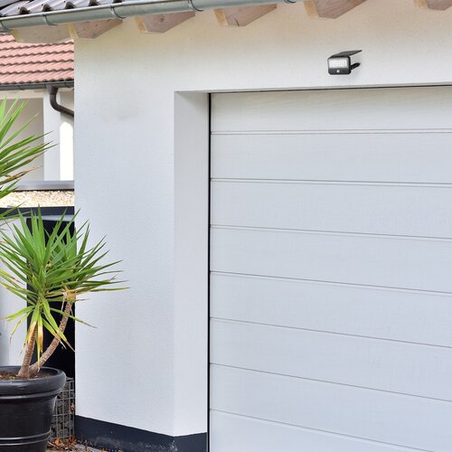 Rabalux 77040 Flaxton LED Nástěnné venkovní světlo | Přírodní bílá | 7W | Černá