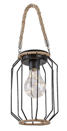 Rabalux 77046 Sluis LED Venkovní světlo s čidlem | Teplá bílá | 0,2W | Černá