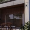 Rabalux 77050 Tilburg LED Nástěnné venkovní světlo | Teplá bílá | 10W | Černá