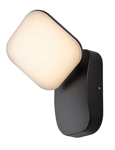 Rabalux 77057 Odiel LED Nástěnné venkovní světlo | Teplá bílá | 12W | Bílá | Černá