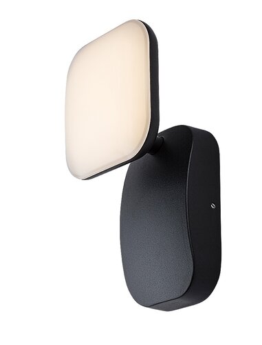 Rabalux 77057 Odiel LED Nástěnné venkovní světlo | Teplá bílá | 12W | Bílá | Černá