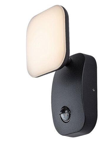 Rabalux 77058 Odiel LED Nástěnné venkovní světlo | Teplá bílá | 12W | Bílá | Černá