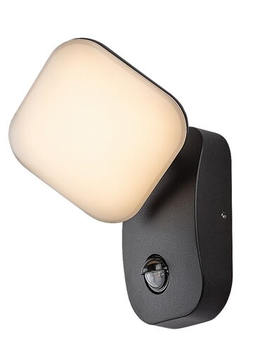 Rabalux 77058 Odiel LED Nástěnné venkovní světlo | Teplá bílá | 12W | Bílá | Černá