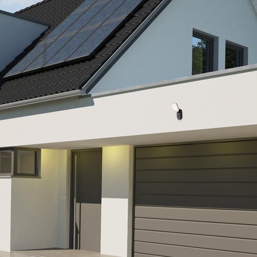 Rabalux 77058 Odiel LED Nástěnné venkovní světlo | Teplá bílá | 12W | Bílá | Černá