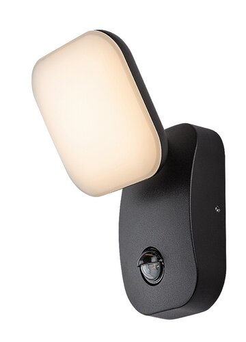 Rabalux 77058 Odiel LED Nástěnné venkovní světlo | Teplá bílá | 12W | Bílá | Černá