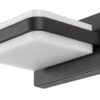 Rabalux 77061 Gendt LED Nástěnné venkovní světlo | Teplá bílá | 12W | Bílá | Černá
