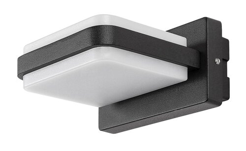 Rabalux 77061 Gendt LED Nástěnné venkovní světlo | Teplá bílá | 12W | Bílá | Černá