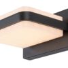 Rabalux 77061 Gendt LED Nástěnné venkovní světlo | Teplá bílá | 12W | Bílá | Černá