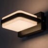 Rabalux 77061 Gendt LED Nástěnné venkovní světlo | Teplá bílá | 12W | Bílá | Černá