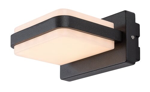Rabalux 77061 Gendt LED Nástěnné venkovní světlo | Teplá bílá | 12W | Bílá | Černá