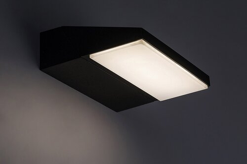 Rabalux 77064 Senica LED Nástěnné venkovní světlo | Přírodní bílá | 13W | Bílá | Černá