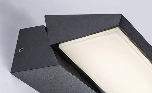 Rabalux 77064 Senica LED Nástěnné venkovní světlo | Přírodní bílá | 13W | Bílá | Černá