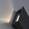Rabalux 77065 Temse LED Nástěnné venkovní světlo | Přírodní bílá | 3W | Černá
