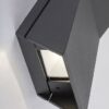 Rabalux 77066 Temse LED Nástěnné venkovní světlo | Přírodní bílá | 6W | Černá