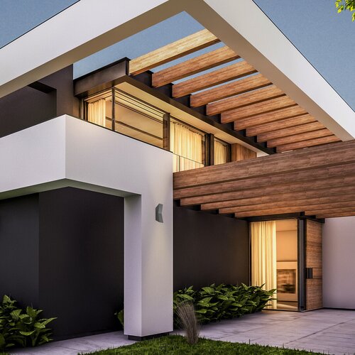 Rabalux 77066 Temse LED Nástěnné venkovní světlo | Přírodní bílá | 6W | Černá