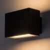 Rabalux 77073 Mataro LED Nástěnné venkovní světlo | Přírodní bílá | 7W | Bílá | Černá