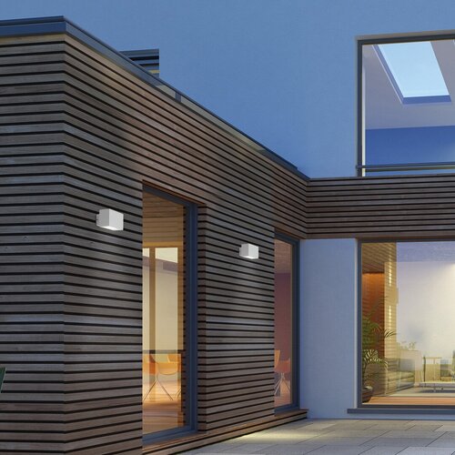 Rabalux 77074 Mataro LED Nástěnné venkovní světlo | Přírodní bílá | 7W | Bílá