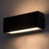 Rabalux 77075 Mataro LED Nástěnné venkovní světlo | Přírodní bílá | 10W | Bílá | Černá