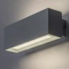 Rabalux 77076 Mataro LED Nástěnné venkovní světlo | Přírodní bílá | 10W | Bílá