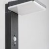 Rabalux 77079 Lasset LED Venkovní světlo s čidlem | Přírodní bílá | Stmívatelné | 44W | Bílá | Černá