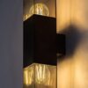 Rabalux 77081 Loanda Nástěnné venkovní světlo | E27 | Černá
