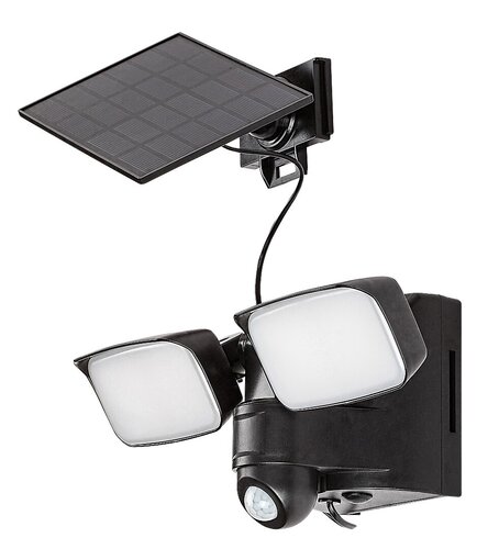 Rabalux 77091 Leszno LED Nástěnné venkovní světlo | Přírodní bílá | 10W | Bílá | Černá