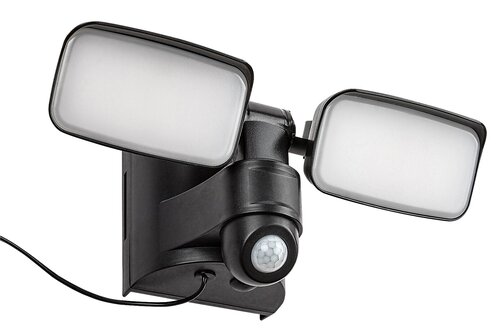 Rabalux 77091 Leszno LED Nástěnné venkovní světlo | Přírodní bílá | 10W | Bílá | Černá