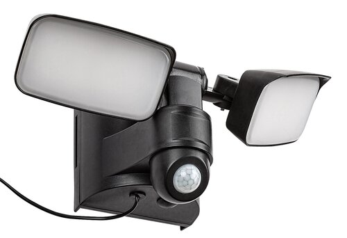 Rabalux 77091 Leszno LED Nástěnné venkovní světlo | Přírodní bílá | 10W | Bílá | Černá