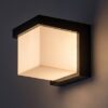 Rabalux 77095 Andelle LED Nástěnné venkovní světlo | Teplá bílá | 10W | Bílá | Černá