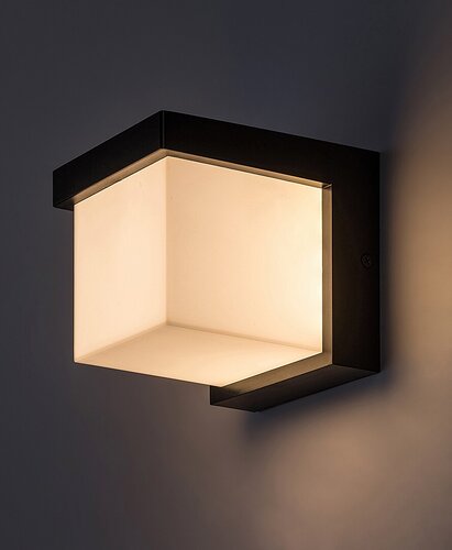 Rabalux 77095 Andelle LED Nástěnné venkovní světlo | Teplá bílá | 10W | Bílá | Černá