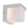 Rabalux 77096 Andelle LED Nástěnné venkovní světlo | Teplá bílá | 10W | Bílá